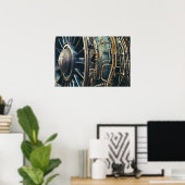 J58 Jet Engine - SR-71 Blackbird, A-12, YF-12 Poster (Thuiskantoor)