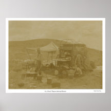 "J.A. Chuck Wagon, Getting Dinner" Poster