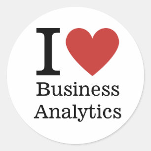J'❤️ adore Business Analytics STICKER