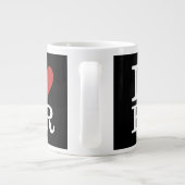 J'❤️ Aime Jumbo Mug HR - Pour Le Personnel Du Dépa (Dos)