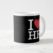 J'❤️ Aime Jumbo Mug HR - Pour Le Personnel Du Dépa (Devant droit)