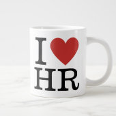 J'❤️ Aime Jumbo Mug HR - Pour Le Personnel Du Dépa (Droite)