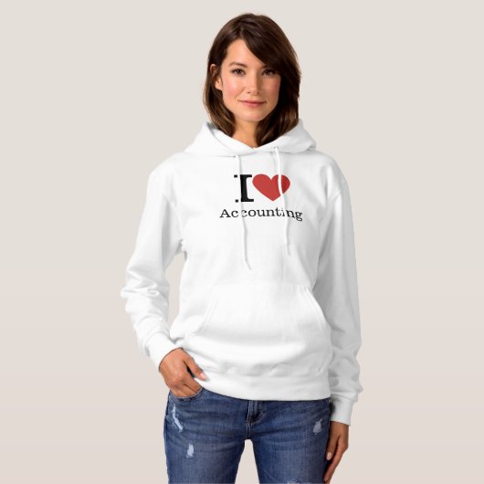 J❤️Aime Le SWEAT - SHIRT À CAPUCHE Comptable - Dép (Devant entier)
