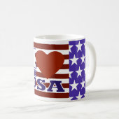 J"aime" les USA - Mug (Devant droit)