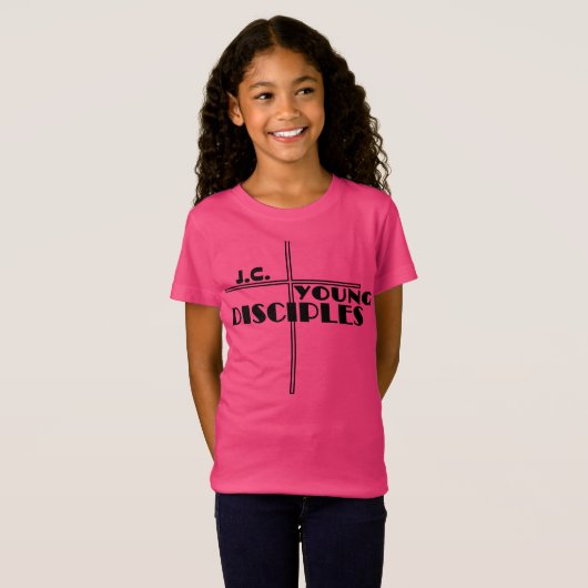 J.C. Jonge discipelen Jeugd T-shirt (Voorkant volledig)