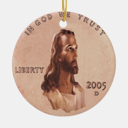 J.C. Ornement de penny (Devant)