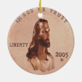 J.C. Ornement de penny (Dos)