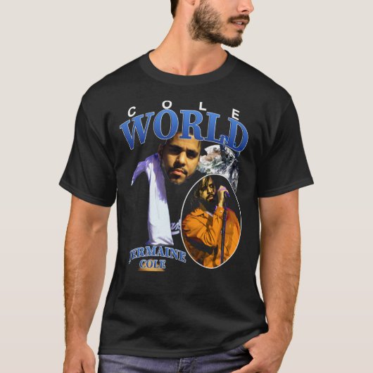 J. Cole Cole World Classic T-Shirt (Voorkant)