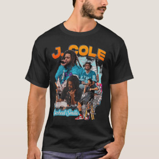 J.Cole T-shirt voor mannen Rapper Retro Vintage