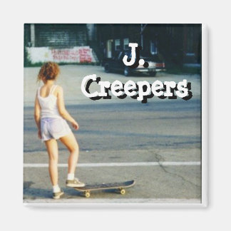 J. Creepers Skategirl Magnet Magneet