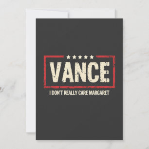J.D. Vance Grappige meme Het kan me niet zoveel sc Feestdagenkaart