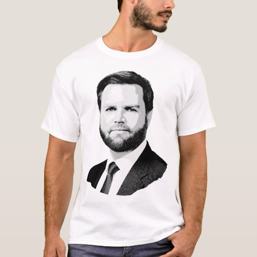 J.D. VANCE T-SHIRT (Voorkant)