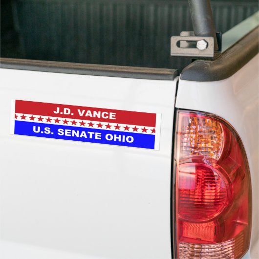 J.D. Vance US Senate Ohio 2022 Bumpersticker (Op Truck)