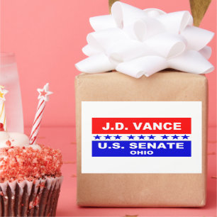 J.D. Vance US Senate Ohio 2022 Rechthoekige Sticker