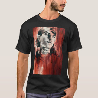J-Dog van Hollywood Undead Schilder Panic-Graphics T-shirt