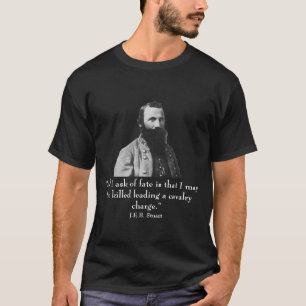 J.E.B. Stuart en quote T-shirt
