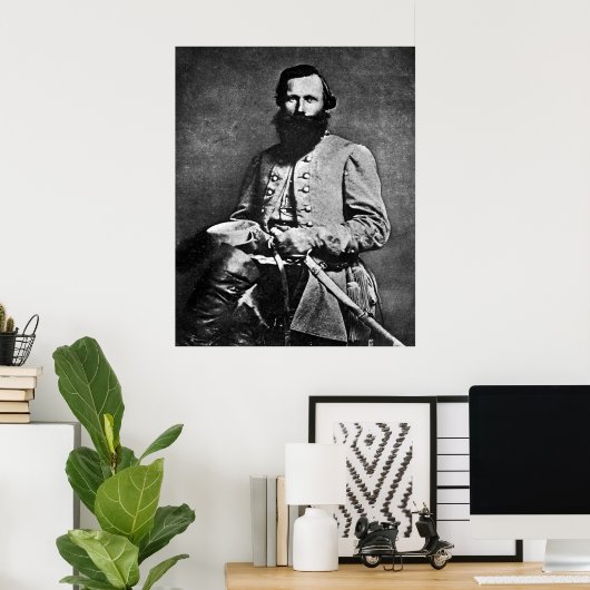 J.E.B. Stuart Poster (Thuiskantoor)
