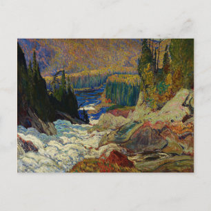 J.E.H. MacDonald - Herfsten, Montreal River, 1920. Briefkaart