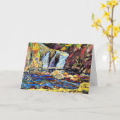 J.E.H. MacDonald - The Little Herfsten schetch, 19 Kaart (Gele Bloem)