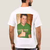 J & F bruiloft T-shirt (Achterkant)