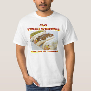 J&G Texas Weiners - Jersey's Best Chili Dogs T-shi T-shirt