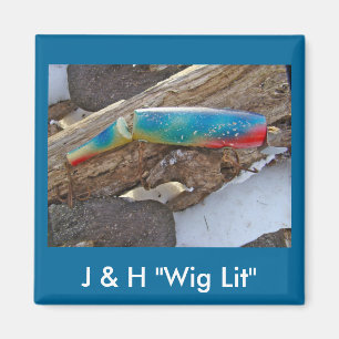 J & H "WIG LIT"  zoutwaterproducten Magneet