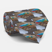 J & H "WIG LIT"  zoutwaterproducten Stropdas (Opgerold)