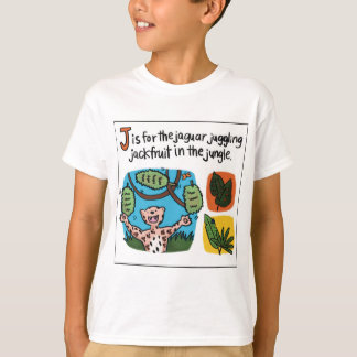 J is voor Kinderen T-shirt van Jackfruit