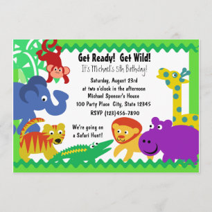 J is voor Oerwoud Kaart