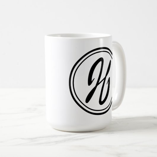 J. J. Hanna Logo Mug (Devant droit)