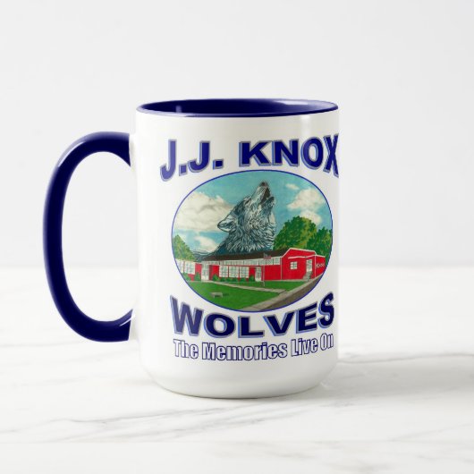J.J. Knox Fire 50th Anniversary Mug (Gauche)