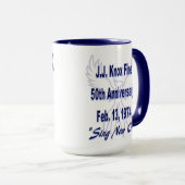 J.J. Knox Fire 50th Anniversary Mug (Devant droit)