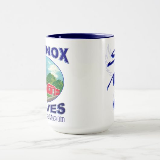 J.J. KNOX WOLVES: "Zing nu aan" Mok (Midden)