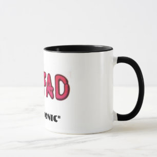 J.J. TASSE DE SONNERIE DE MANIE AVEC LE LOGO