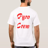 J & K Fireworks T-shirt (Achterkant)