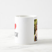 J'❤️ LE MUG DE CAFÉ PERSONNALISÉ DE LA JOURNÉE PAL (Centre)