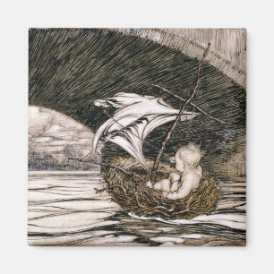 J.M. Barrie "Hij ging door de brug en kwam om Magneet