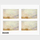 J. M. W. Turner - Een bergscène, Val d'Aosta Rechthoekige Sticker (Vel)