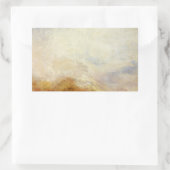 J. M. W. Turner - Een bergscène, Val d'Aosta Rechthoekige Sticker (Tas)
