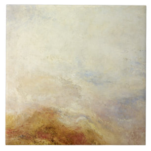 J. M. W. Turner - Een bergscène, Val d'Aosta Tegeltje