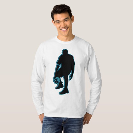 J-MO-NET 3D (SKY) T-SHIRT (Voorkant volledig)