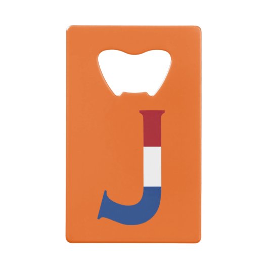 J Monogramme superposé sur le drapeau NLD sur ou s (Devant)