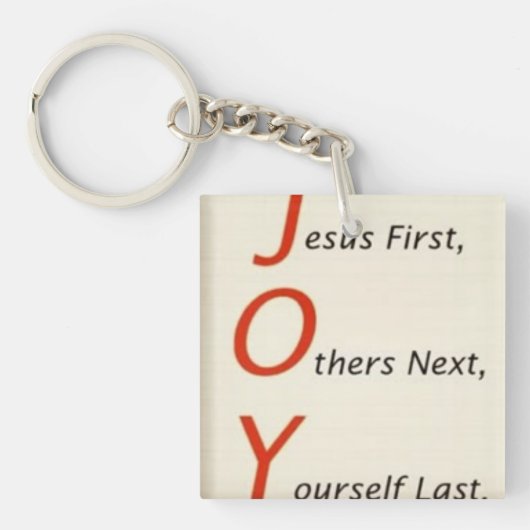J.O.Y SLEUTELHANGER (Voorkant)