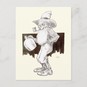 J P. Bernard Moonshiner (Sepia) Briefkaart