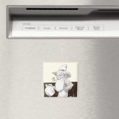 J P. Bernard Moonshiner (Sepia) Magneet (Insitu (Vaatwasser))