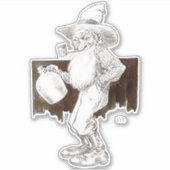 J P Bernard Moonshiner Stickers Vinyl Coupé Sur Me (Devant)