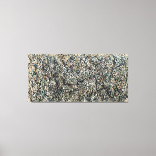 J. P. - Eén nummer 30 - 1950 - Action painting - Canvas Afdruk
