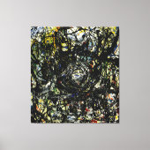 J. P. - HET NEST - 1947 - Abstract expressionisme  Canvas Afdruk (Voorkant)