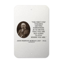 J.P. Morgan eerste stap op weg naar een andere ple