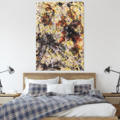 J. P. - Nummer 12 - 1949 - Action painting - Canvas Afdruk (Insitu (Slaapkamer))